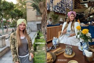 تصاویر خاص از بلاگرهای زن روس در تهران