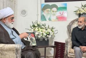 دیدار تولیت آستان قدس رضوی با خانواده آتش نشان فداکار مشهدی