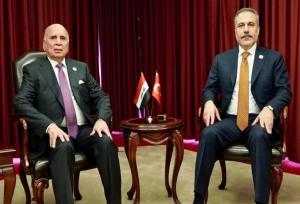رایزنی وزیر خارجه عراق با هاکان فیدان