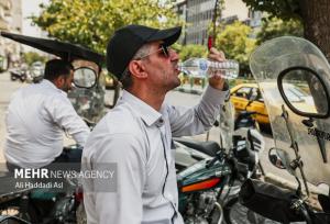دمای هوا در برخی مناطق البرز به ۴۵ درجه سانتیگراد می رسد