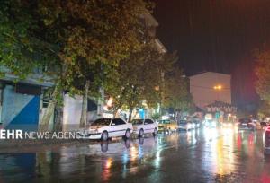 تصاویری از بارش برف و باران در پیرانشهر و مهاباد