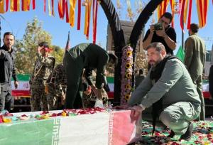 تشییع پیکر ۲ لاله فاطمی در رفسنجان