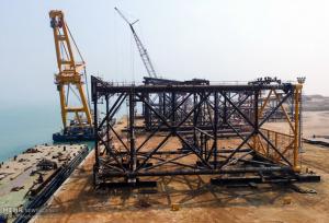 جکت ۱۱A در مسیر نصب؛ گام بزرگ متخصصان ایرانی در توسعه فاز ۱۱