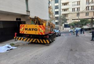 حرکت ناگهانی و مرگبار جرثقیل در خیابان شریعتی تهران فاجعه آفرید
