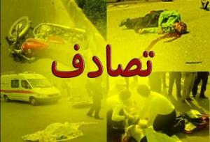 تصادف در دشتستان جان عابر پیاده را گرفت