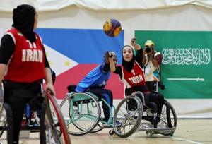 تیم بسکتبال با ویلچر سه نفره دختران نایب قهرمان شد