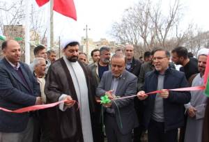 افتتاح پروژه‌های روستایی بخش سامن ملایر