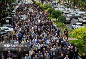 پیکر مطهر شهید «مجید تجن جاری» در آمل تشییع شد