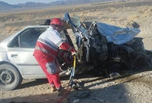 حاجی‌ده‌آبادی: تجاوز به چپ کامیون ۲ کشته بر جای گذاشت