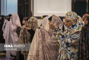 حضور گسترده دانش‌آموزان و بانوان در مراسم اعتکاف زنجان