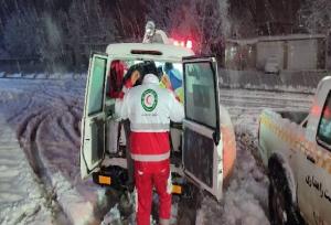 نجات ۴۳ نفر طی ۲۴ ساعت گذشته در برف و کولاک کهگیلویه و بویراحمد