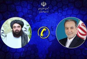 گفتگوی تلفنی وزرای امور خارجه جمهوری اسلامی ایران و افغانستان