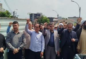 محکومیت جنایات رژیم صهیونیستی در آستانه اشرفیه