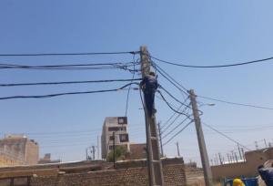 جمع‌آوری بیش از ۴۰۰ انشعاب غیرمجاز در آبادان