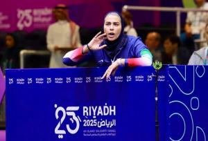 مهروز ساعی: هر چه دشمنی‌ بیشتر شود انگیزه ما بالاتر می‌رود/ مبینا خیلی به طلا نیاز داشت