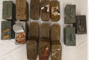 کشف محموله نیم تنی مهمات در ارتفاعات صعب‌العبور بانه