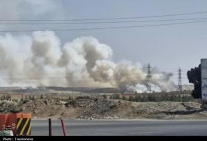 مهار کامل آتش‌سوزی در آرادکوه بعد از ۲ روز