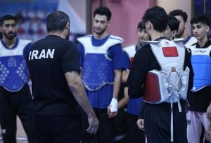 تمرین مشترک ملی‌پوشان ایران و ویتنام در خانه تکواندو