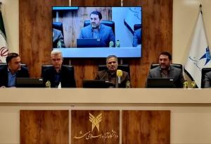 امضا تفاهم میان دانشگاه آزاد اسلامی و خانه مطبوعات خراسان رضوی