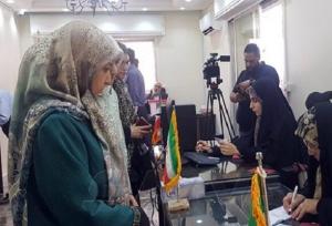 مشارکت ایرانیان مقیم سوریه در دور دوم انتخابات ریاست جمهوری ایران