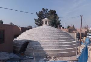 آب‌انبار بزرگ کهن‌آباد مرمت شد