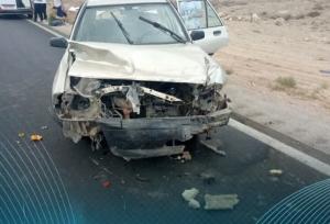 زمانپور: واژگونی ساینا در نطنز ۵ مصدوم داشت