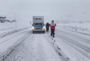 ۹ نفر در پی بارش برف و کولاک جان خود را از دست دادند