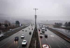 جاده های خراسان رضوی بارانی است