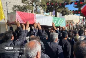 تشییع پیکر مطهر شهید گمنام در بابل