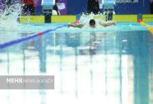 تیم ملی شنای ایران در ماده ۴ در ۱۰۰ متر به فینال راه یافت