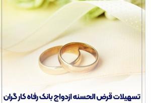 پرداخت بیش از ۸.۸۰۰ میلیارد ریال تسهیلات ازدواج در شهریور ماه توسط بانک رفاه کارگران
