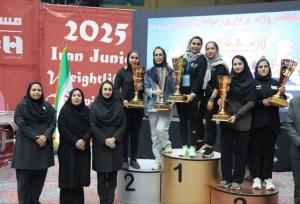 ۹ مدال؛ حاصل تلاش دختران خوزستانی در مسابقات وزنه‌برداری جوانان کشور