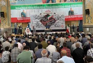 دومین اجلاسیه ۱۶۰ شهید گلگون‌کفن شهرستان گرمه برگزار شد