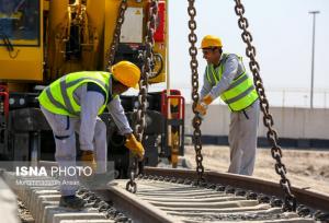 پیشرفت ۸۶ درصدی خط آهن چابهار - زاهدان