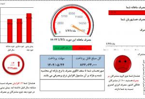 قبض پرمصرف‌ترین مشترک برق ایران منتشر شد