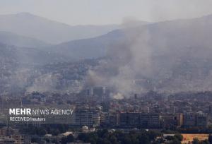 یک شهید در حمله جدید رژیم صهیونیستی به لبنان+فیلم