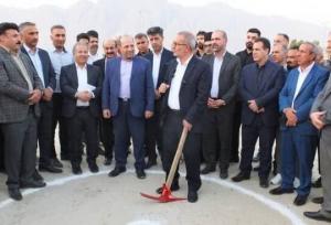 کلنگ زنی مجموعه بزرگ نمایندگی خودروهای سنگین و سبک در گچساران