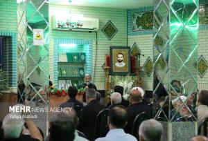 مراسم چهلمین روز شهادت شهید محمدمعین نظری در کرمانشاه