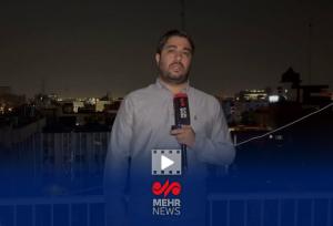 گزارش خبرنگار مهر از مقابله رینگ پدافندی ارتش با پهپادهای صهیونیستی