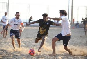 پیروزی پر گل شهرداری بندرعباس برابر ملوان  در لیگ برتر فوتبال ساحلی