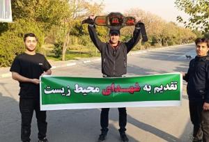 محیط بان اردبیلی قهرمان «MMA »کشور شد