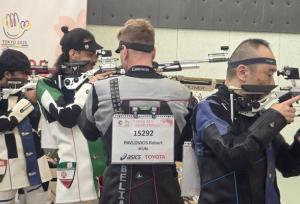 تیرانداز ایران در جایگاه هفتم تفنگ بادی ۱۰ متر ایستاد 