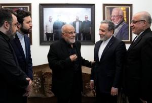دیدار عراقچی با خانواده شهید سیدحسن نصرالله