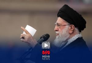 حاشیه های دیدار عیدانه با رهبر انقلاب در دیدار با خانواده شهدای اقتدار