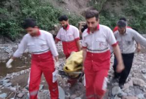 غرق شدگی و مصدومیت اعضای یک خانواده در رودخانه چالوس