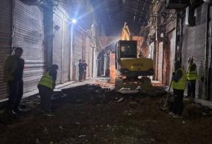 اخبار تهران|مرمت پیاده راه تاریخی بازارچه امین‌السلطان/ ایمن سازی دیواره خطرساز در شهرک محلاتی