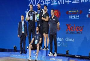 تیم ملی وزنه‌برداری ایران نایب قهرمان آسیا شد