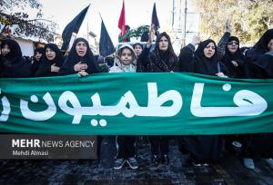 عزاداری باشکوه مردم ایرانشهر در سوگ بانوی دو عالم