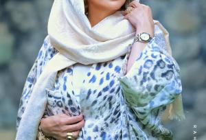 استایل متفاوت مرجانه گلچین با اکسسوری‌های خاصش