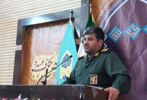 فرمانده سپاه کنگان: بسیج در مقابل دشمنان ایستاده است
